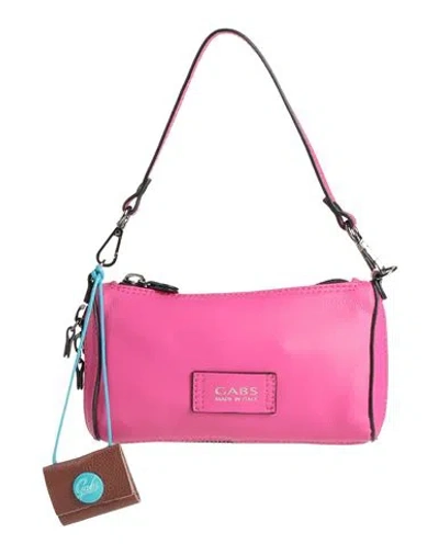 Gabs Pepita Woman Handbag Fuchsia Size - Calfskin In Pink