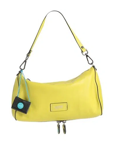Gabs Pepita Woman Handbag Lime Green Size - Calfskin