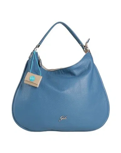 Gabs Sonia Tg M Woman Handbag Blue Size - Calfskin