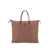Gabs Transformative Brown Leather Tote Bag In Brown