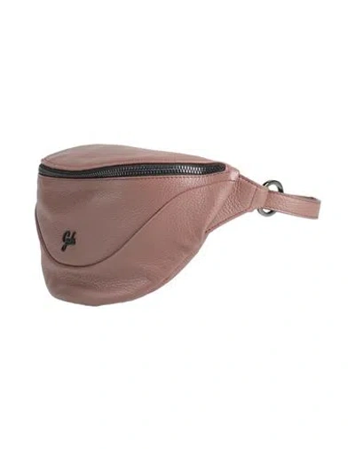 Gabs Woman Belt Bag Antique Rose Size - Calfskin In Purple