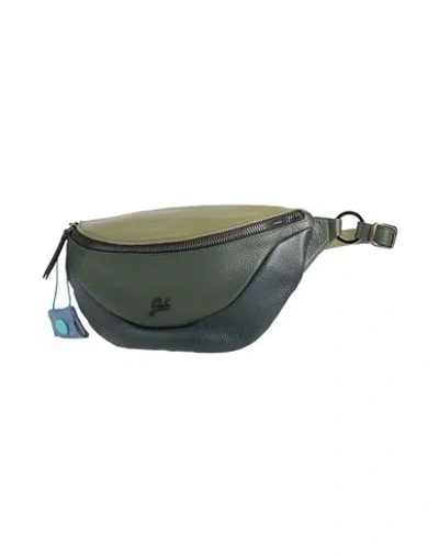 Gabs Woman Belt Bag Dark Green Size - Calfskin In Red