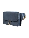 Gabs Woman Belt Bag Midnight Blue Size - Cow Leather In Blue