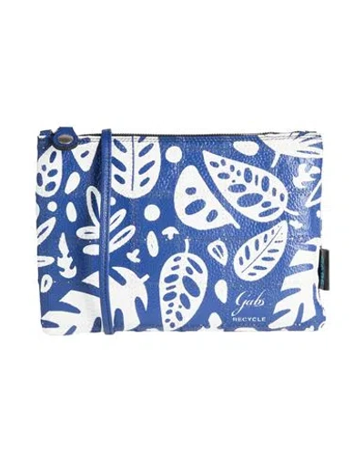 Gabs Woman Cross-body Bag Blue Size - Calfskin