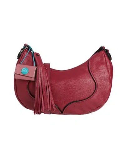Gabs Woman Cross-body Bag Brick Size - Calfskin In Red