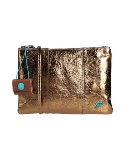 Gabs Woman Cross-body Bag Bronze Size - Calfskin
