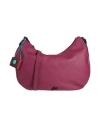 Gabs Woman Cross-body Bag Burgundy Size - Calfskin
