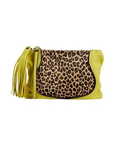 Gabs Woman Cross-body Bag Lime Green Size - Calfskin
