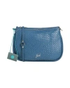 Gabs Woman Cross-body Bag Pastel Blue Size - Calfskin