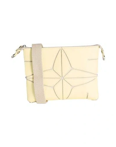 Gabs Woman Cross-body Bag Pastel Yellow Size - Leather
