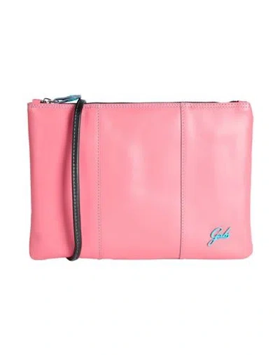 Gabs Woman Cross-body Bag Salmon Pink Size - Calfskin