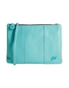 Gabs Woman Cross-body Bag Turquoise Size - Calfskin In Blue
