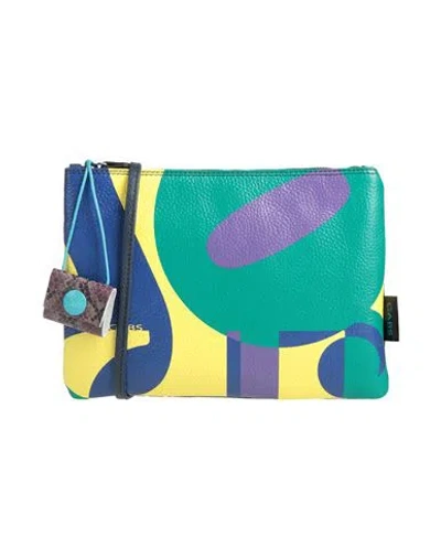 Gabs Woman Cross-body Bag Green Size - Calfskin In White