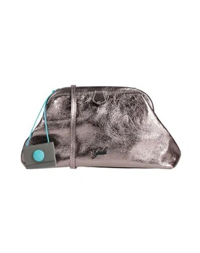 Gabs Woman Cross-body Bag Grey Size - Calfskin In Gray