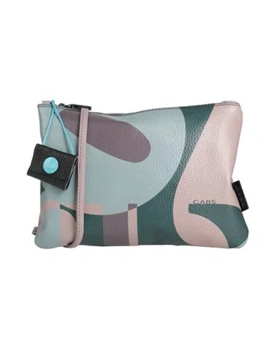 Gabs Woman Cross-body Bag Sage Green Size - Calfskin In Multi