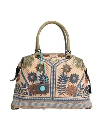 Gabs Woman Handbag Apricot Size - Calfskin In Orange