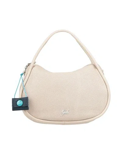Gabs Woman Handbag Beige Size - Calfskin