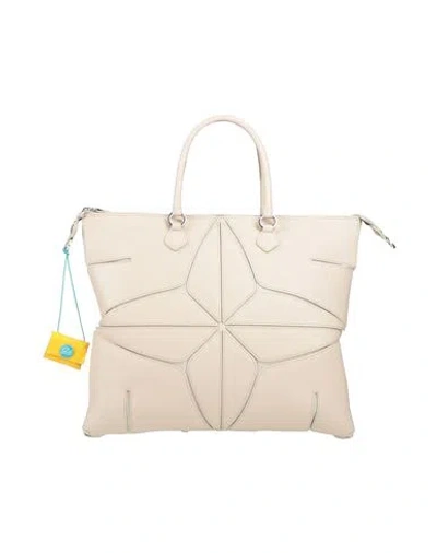 Gabs Woman Handbag Beige Size - Calfskin
