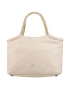 Gabs Woman Handbag Beige Size - Calfskin