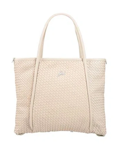 Gabs Woman Handbag Beige Size - Calfskin