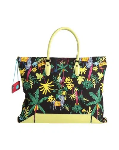 Gabs Woman Handbag Black Size - Polyamide, Calfskin, Cotton