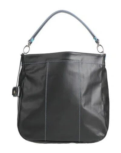 Gabs Woman Handbag Black Size - Calfskin In Blue