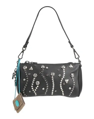 Gabs Woman Handbag Black Size - Calfskin In Pink