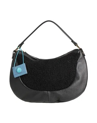Gabs Woman Handbag Black Size - Calfskin, Polyester