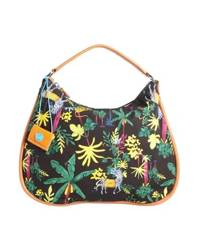 Gabs Woman Handbag Black Size - Paper, Calfskin