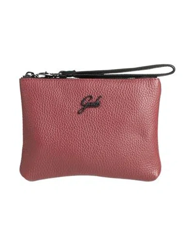 Gabs Woman Handbag Brick Size - Calfskin In Red