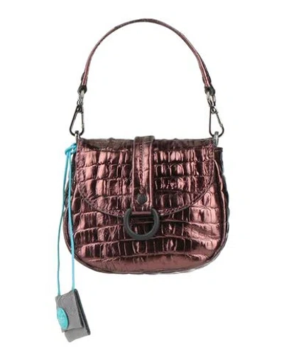 Gabs Woman Handbag Bronze Size - Calfskin