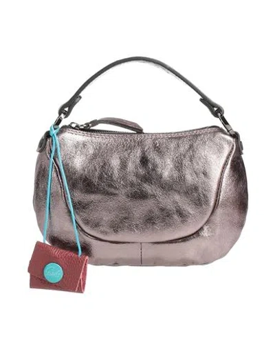 Gabs Woman Handbag Bronze Size - Calfskin In Red