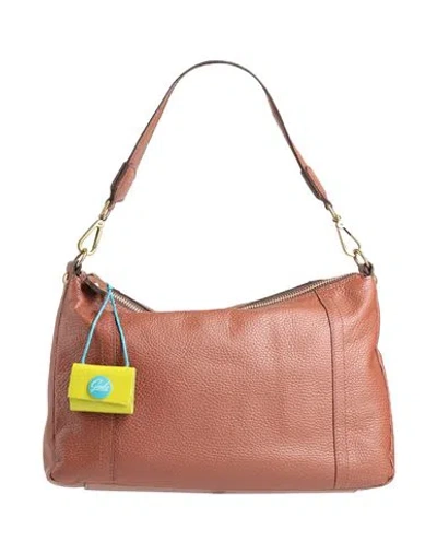 Gabs Woman Handbag Brown Size - Calfskin