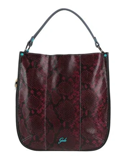 Gabs Woman Handbag Burgundy Size - Calfskin