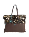 Gabs Woman Handbag Dark Brown Size - Calfskin In Brown