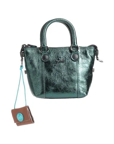 Gabs Woman Handbag Dark Green Size - Calfskin In White