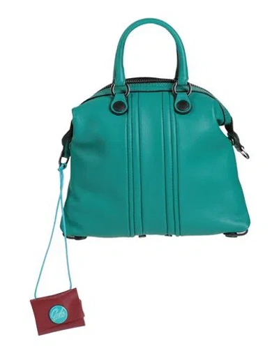 Gabs Woman Handbag Emerald Green Size - Calfskin