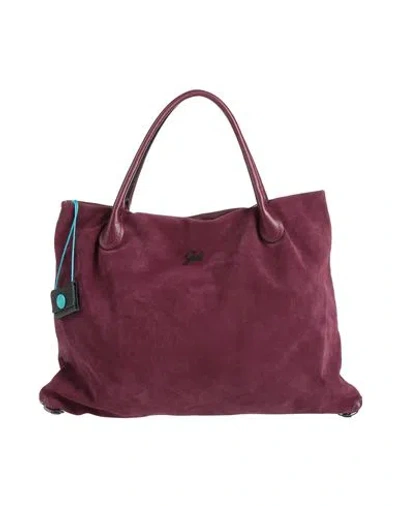 Gabs Woman Handbag Garnet Size - Calfskin In Purple