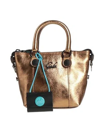 Gabs Woman Handbag Gold Size - Calfskin