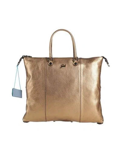 Gabs Woman Handbag Gold Size - Calfskin