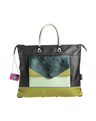 Gabs Woman Handbag Green Size - Calfskin In Multi