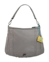 Gabs Woman Handbag Lead Size - Cow Leather In Gray