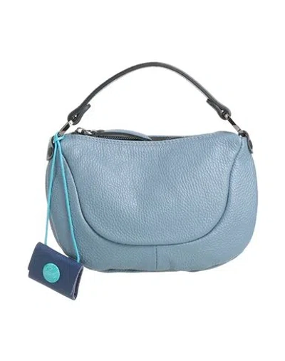 Gabs Woman Handbag Light Blue Size - Calfskin