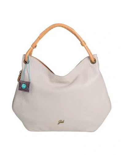 Gabs Woman Handbag Light Grey Size - Calfskin In Gray