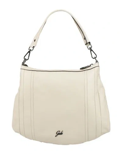 Gabs Woman Handbag Light Grey Size - Cow Leather In Gray