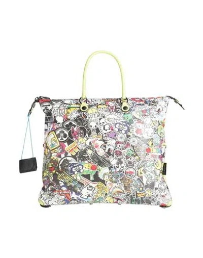 Gabs Woman Handbag Lime Green Size - Calfskin In Multi