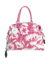 Gabs Woman Handbag Magenta Size - Calfskin In Purple