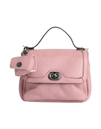 Gabs Woman Handbag Magenta Size - Calfskin In Pink