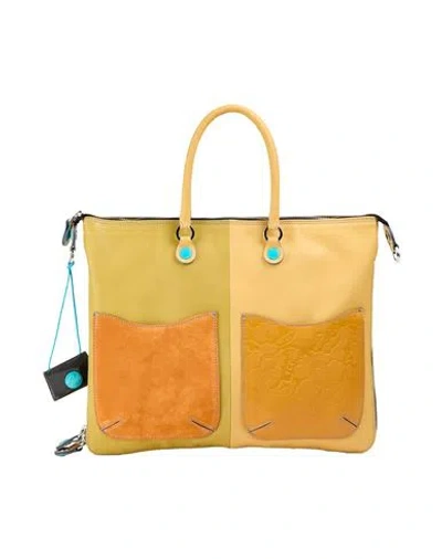 Gabs Woman Handbag Marigold Size - Calfskin In Yellow