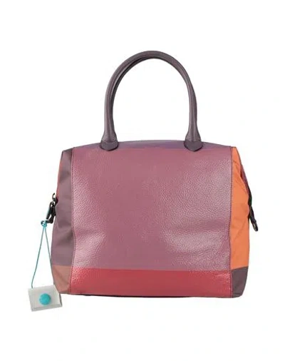 Gabs Woman Handbag Mauve Size - Cow Leather